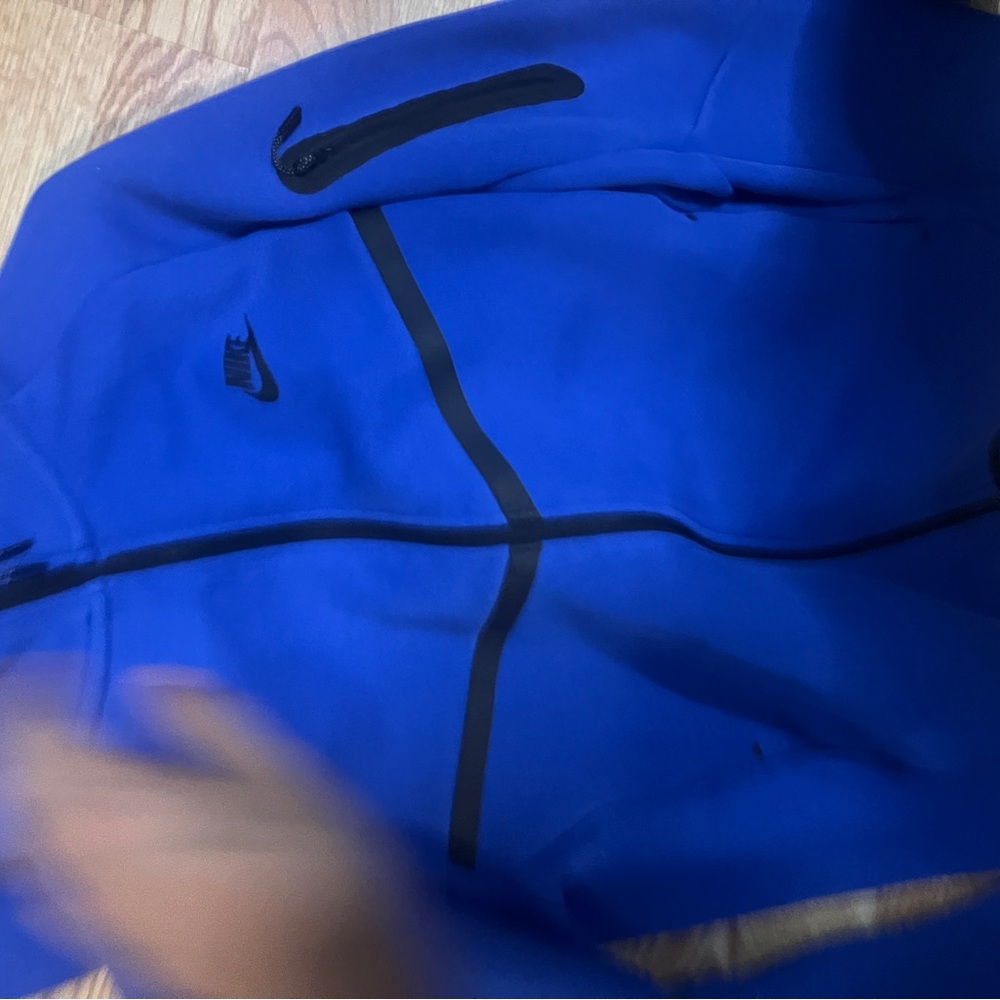 COPY - Nike tech Blue Zip-Up Jacket